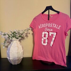 Aeropostale Pink 'Since 87' Tee